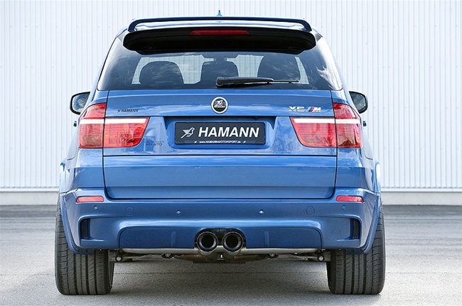 Hamann Sport Rear Muffler 2 Tailpipes Central BMW X5 M 10-12