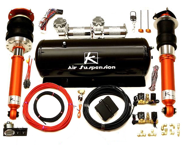 Ksport Airtech Pro Air Suspension System BMW 1-Series E88 Conv 6 cyl 08+