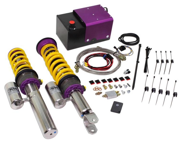 KW Variant 3 V3 Coilovers withHLS 2 Front Lift System Ferrari 599 GTB 07+