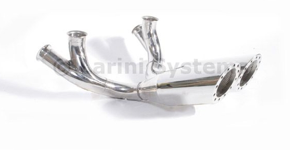 Larini Systems Slash Cut Revolver Tail Pipes Lamborghini Murcielago LP640 06+