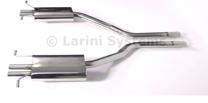 Larini Systems Sports Rear Boxes Bentley Continental GT | Flying Spur Speed 07+