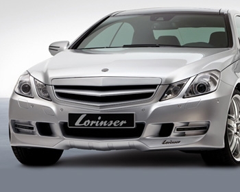 Lorinser Elite Front Bumper Cover Mercedes-Benz E350 / E550 Coupe w/Parktronic 10-12