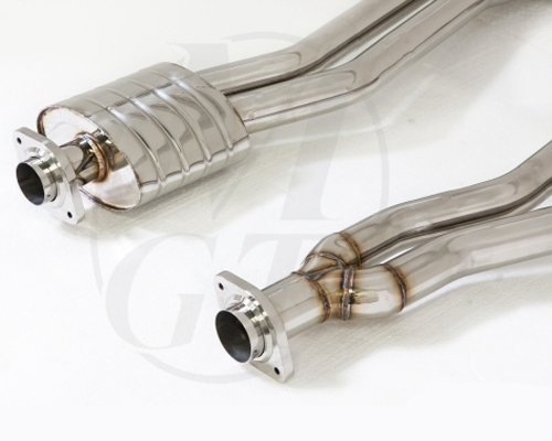 Meisterschaft Section 1 Piping / Resonator Delete Pipes BMW E82 135i Coupe 08-11