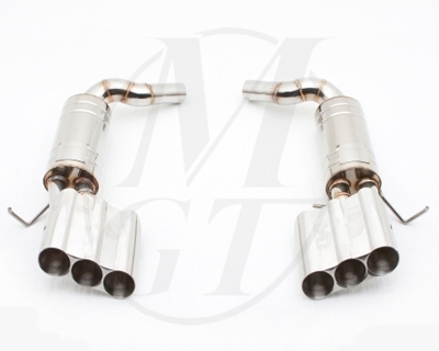 Meisterschaft Stainless GT Racing Exhaust 6x83mm Tips Mercedes-Benz C63 AMG Sedan 08-14