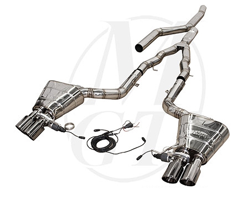 Meisterschaft Stainless GTS Ultimate Cat-Back Exhaust 4x90mm Tips BMW 535i Sedan F10 11+