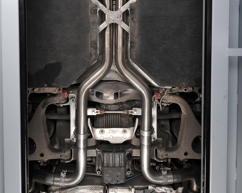 Milltek Catback Cup System with Titanium Tips RH Connecting Pipe Porsche Panamera Turbo & Turbo S 10-14