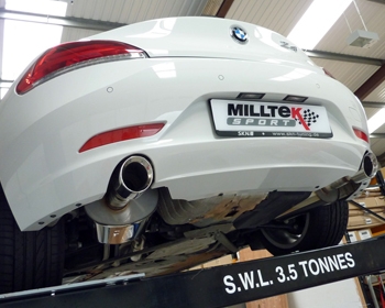 Milltek Catback Exhaust BMW Z4 S-Drive 35i 09-12