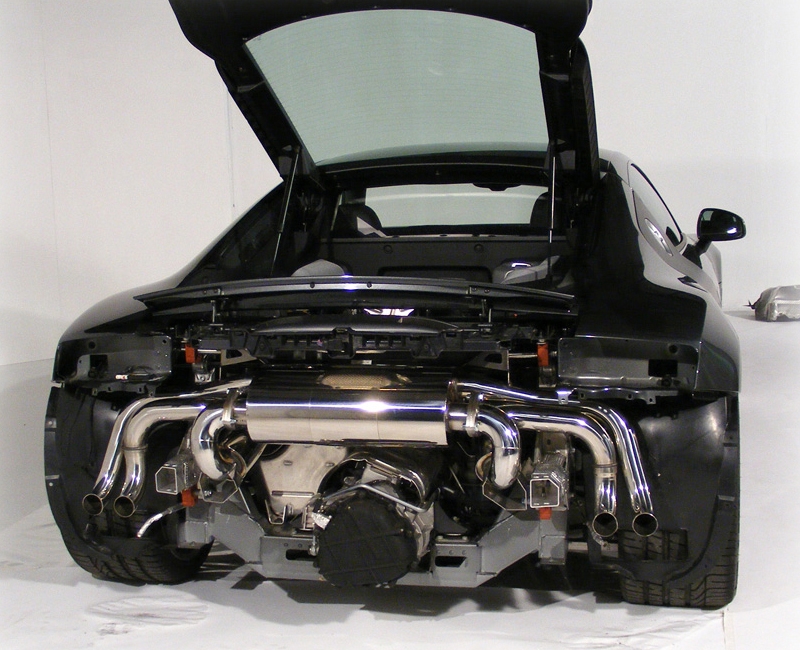 Milltek Catback Resonated | LH Resonated Connecting Pipe Audi R8 V8 07-13