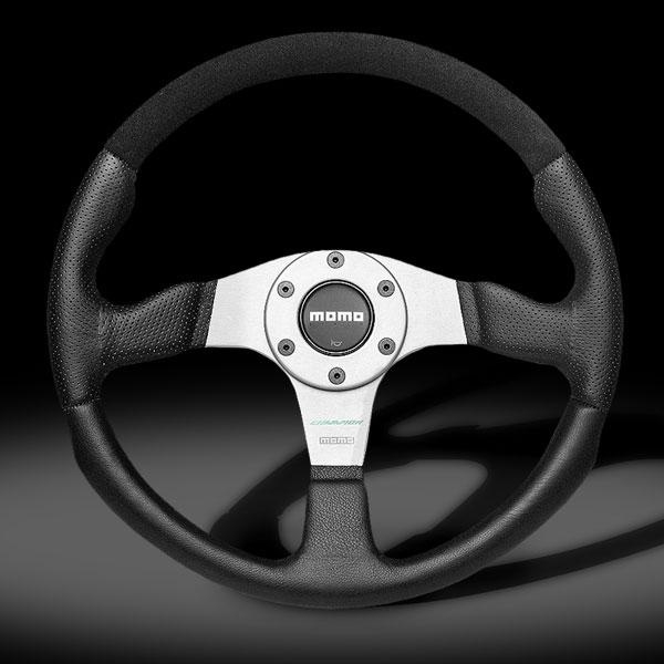 MOMO 350mm Champion Steering Wheel Black
