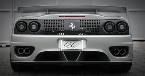 Novitec Carbon Rear Grille Ferrari 360 Modena Stradale 99-05