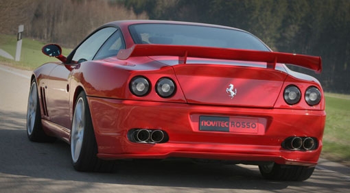 Novitec Carbon Rear Wing Ferrari 550/575 Maranello 96-06