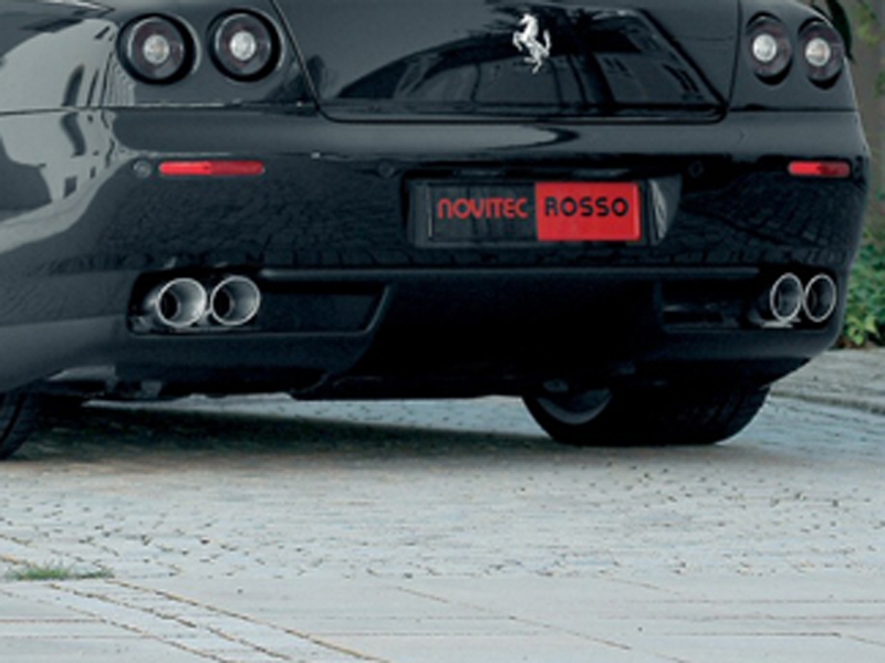 Novitec Stainless Steel Without Flap Regulation Exhaust System Ferrari F612 Scaglietti 04-11