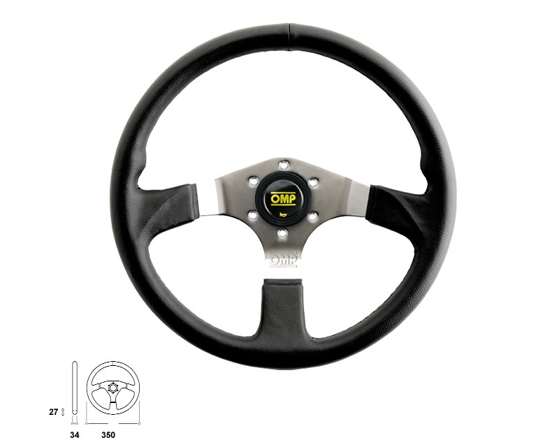 OMP Asso Flat  Steering Wheel
