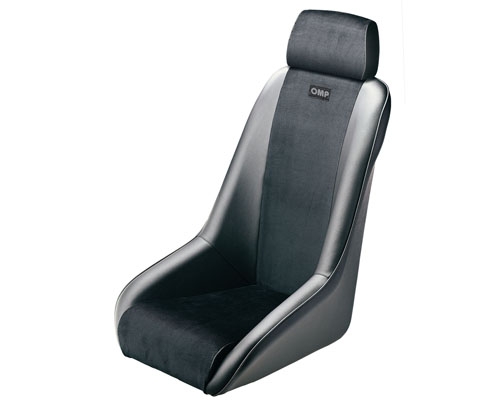 OMP Classic Tubular Classic Seat, Black