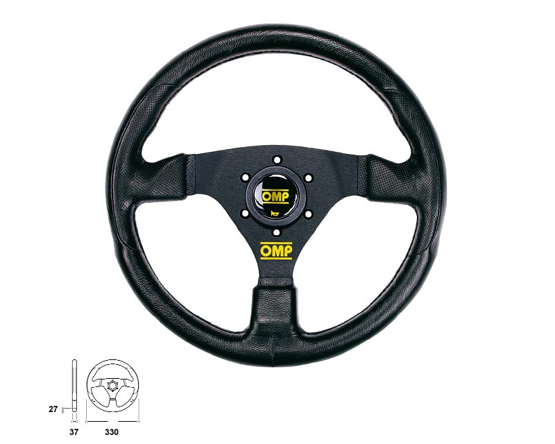 OMP Racing GP Flat Steering Wheel