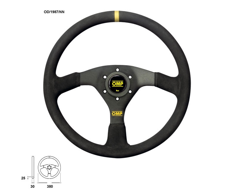 OMP Velocita 380 Steering Wheel