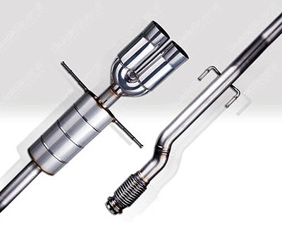 Quicksilver Sport Stainless Steel Exhaust Systel Mini Cooper S Convertible R57 09-13