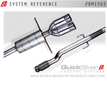 Quicksilver Sport Stainless Steel Exhaust System Mini Cooper S R56 07-13