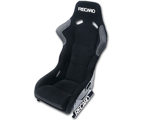 Recaro Profi Seat Black Velour/Black Belour White Logo