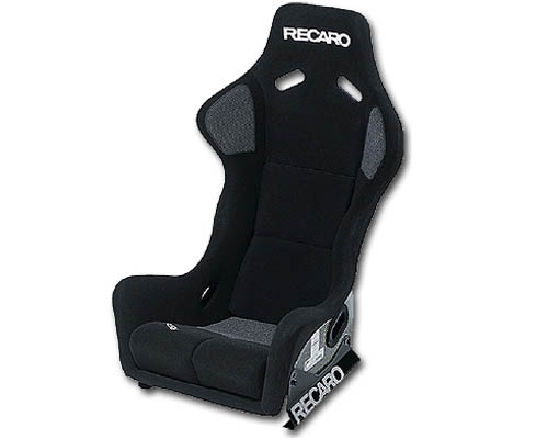 Recaro Profi Spa Carbon Kevlar Seat Black Velour/Black Velour