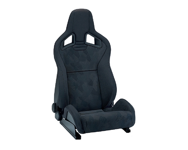Recaro Sportster CS Right Seat Black Nardo/Black Artista Grey Logo