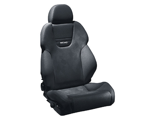 Recaro Style XL Right Seat Black Nardo/Black Artista Silver Logo
