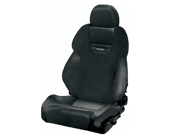 Recaro Style XL Topline Left Seat Black Leather/Black Leather Black Logo