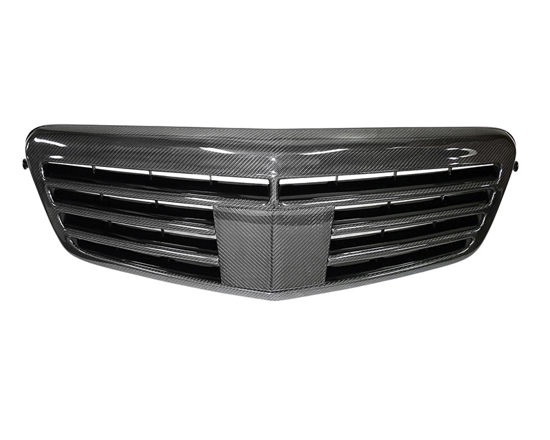 Revozport Carbon Badgeless Front Grill Distronic Mercedes-Benz E-Class 10-13