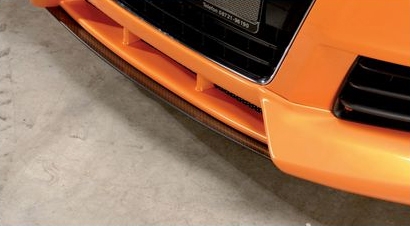 Rieger Carbon Look Center Splitter for Front Spoiler Audi TT 8J S-Line 07-12