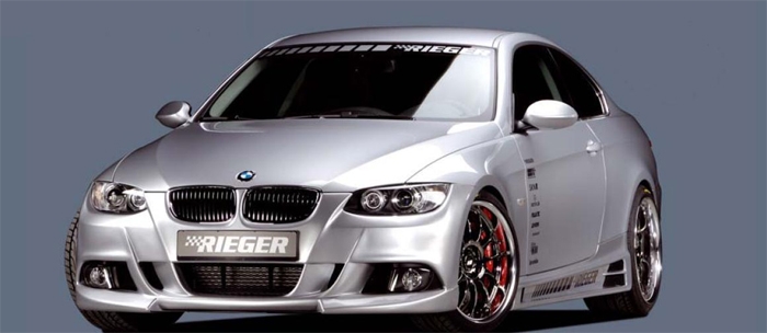 Rieger Front Bumper w/ Mesh BMW E92 & E93 07-11