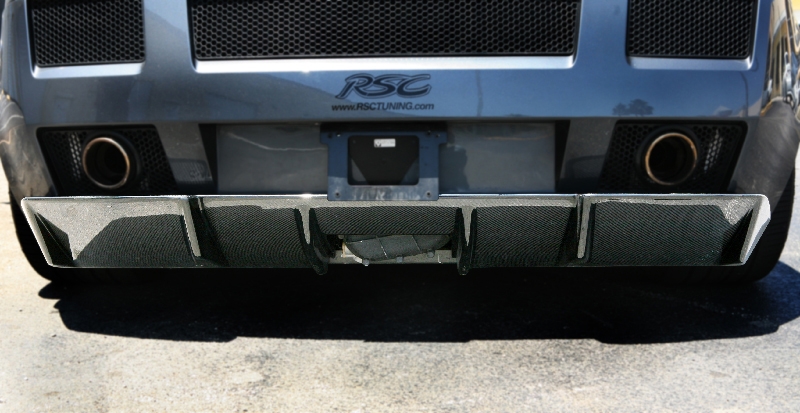 RSC Tuning CS 600 Rear Lower Diffuser Lamborghini Gallardo 03-08