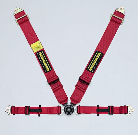 Schroth Racing Harness P2 4 asm Flex Snap Red RT