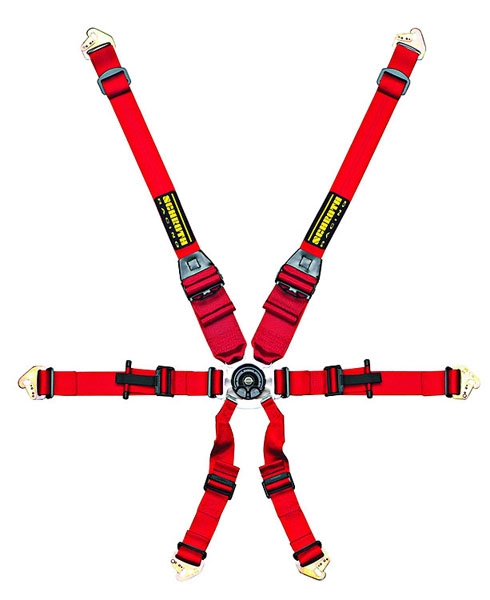 Schroth Racing Harness P2 6H Flex Snap Blue