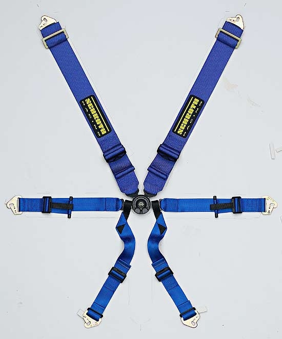 Schroth Racing Hybrid II Blue Belt 