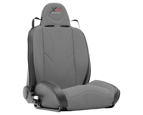 SmittyBilt XRC Seat Driver Black/Gray Jeep CJ and Wrangler (YJ/TJ/LJ/JK) 76-11