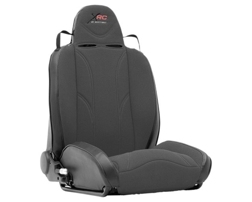 SmittyBilt XRC Seat Passenger Black/Black Jeep CJ and Wrangler (YJ/TJ/LJ/JK) 76-11