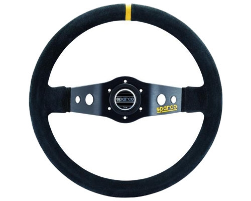 Sparco 215 Suede Universal Racing Steering Wheel