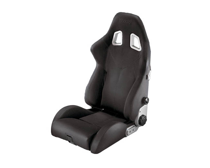Sparco Black Leather Milano Prestige Street Tuner Seat