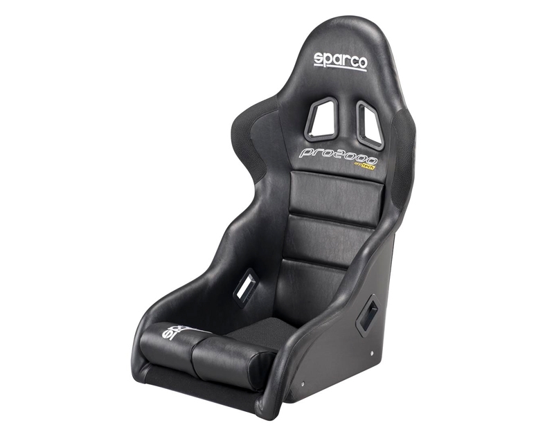 Sparco Black Vinyl Pro 2000 Competition Racing Seat
