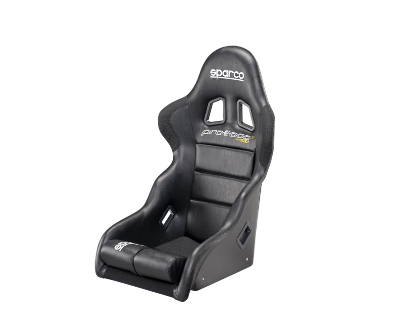 Sparco Black Vinyl Pro 2000 II Competition Racing Seat