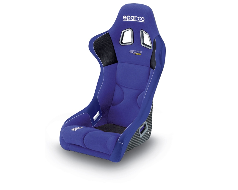 Sparco Blue EVO Competition Racing Seat w/Carbon Fiber Shell