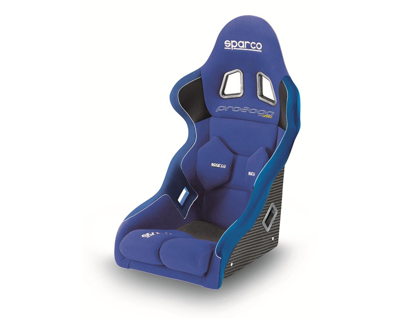 Sparco Blue Pro 2000 Competition Racing Seat w/Carbon Fiber Shell