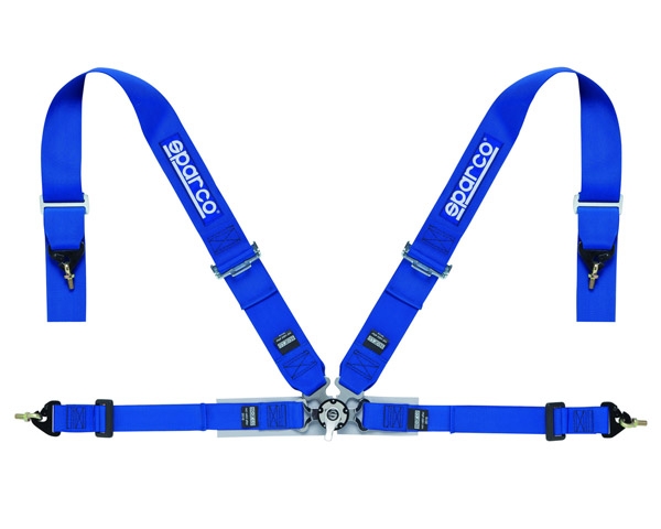 Sparco Competition 4-Point Harness Blue