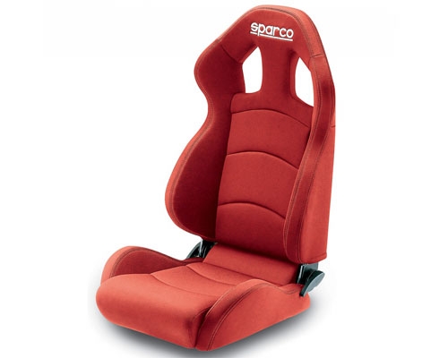 Sparco Red Chrono Road Street Tuner Seat