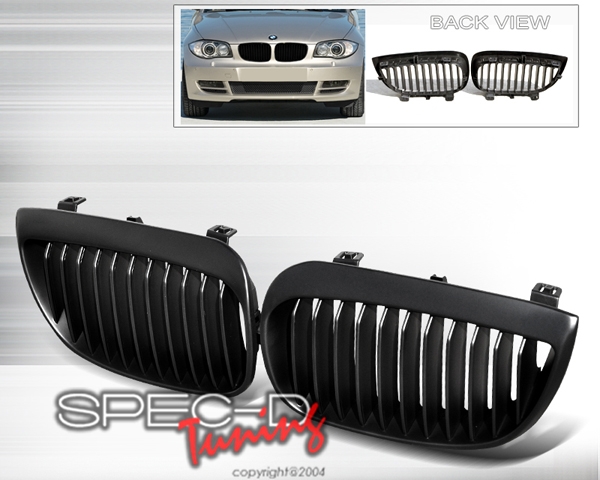 SpecD Black Vertical Grill BMW E71 1-Series 08-11