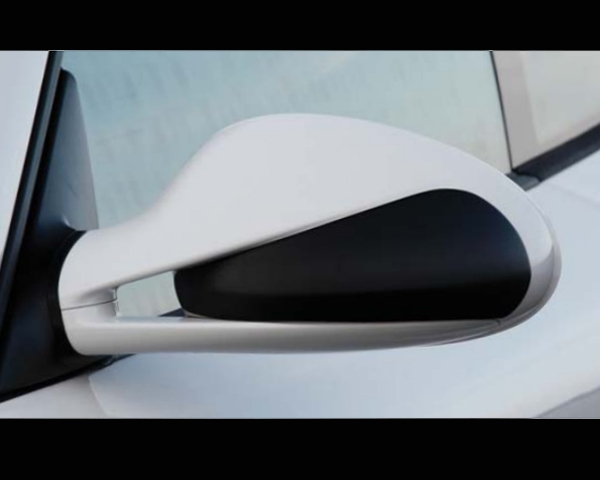 TechArt Side Mirror Trims Matte Black Porsche Cayman | Cayman S 987 06-13