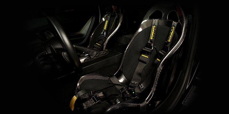 Tecnocraft Dry Carbon Fiber T1 Racing Seat Lamborghini Gallardo 04-12