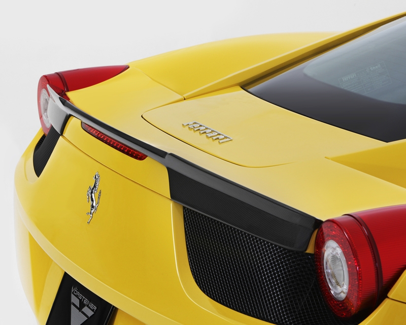 Vorsteiner 458-V Carbon Fiber Deck Lid Spoiler Ferrari 458 Italia 10-13