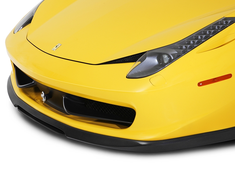 Vorsteiner 458-V Carbon Fiber Front Add-on Lip Spoiler Ferrari 458 Italia 10-13